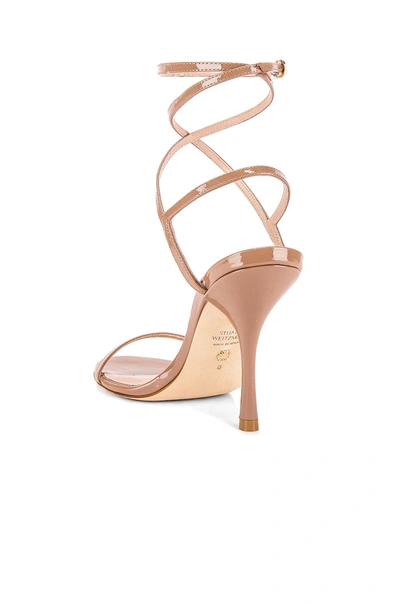 Shop Stuart Weitzman Merinda Sandal In Adobe