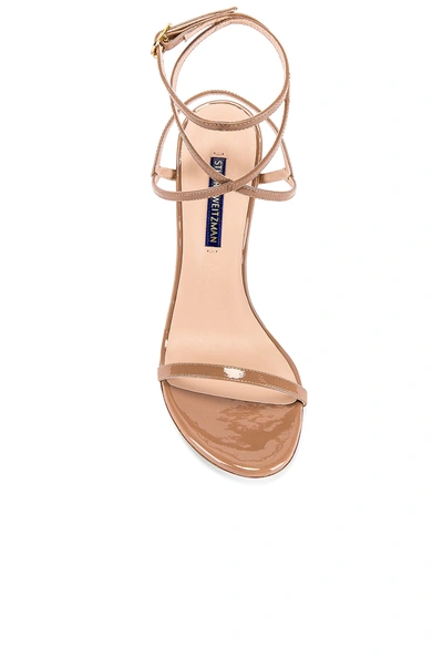 Shop Stuart Weitzman Merinda Sandal In Adobe