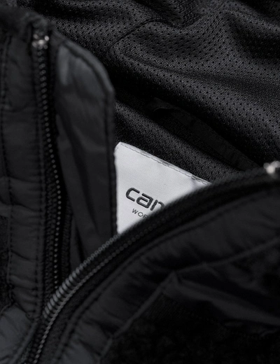 Shop Carhartt -wip Prentis Fleece Pullover In Black