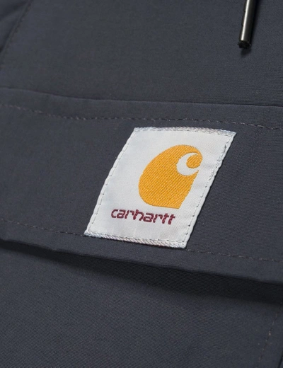 Shop Carhartt -wip Nimbus Half-zip Jacket (un-lined) In Navy