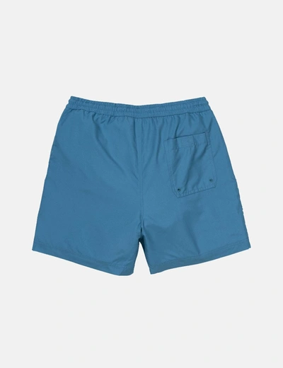 Shop Carhartt -wip Chase Swim Shorts In Blue