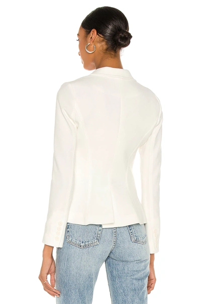 Shop Smythe Wrap Blazer In White