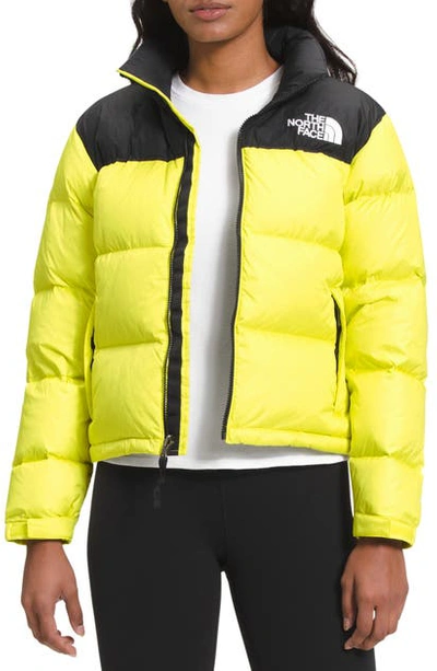 Shop The North Face Nuptse 1996 Packable Quilted Down Jacket In Sulphur Spring Green