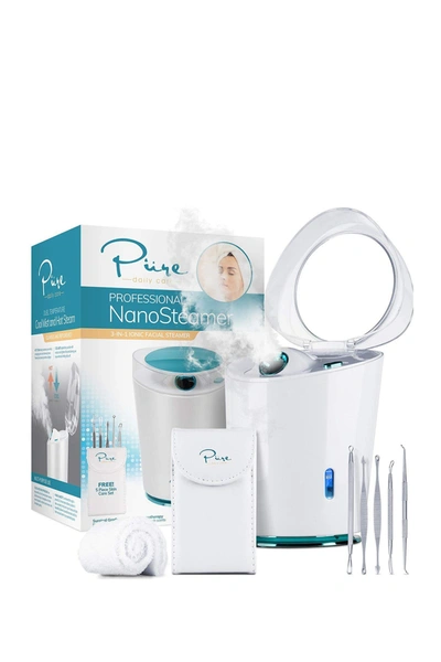 Shop Pure Care Daily Nanosteamer Pro 4-in-1 Nano Ionic Facial Steamer With Cool Mist & Aromatherapy