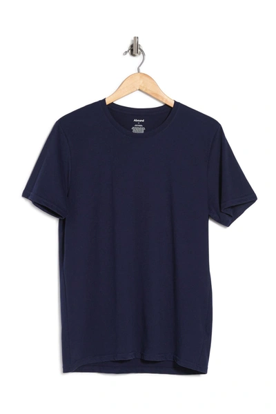 Shop Abound Short Sleeve Crewneck T-shirt In Navy Peacoat