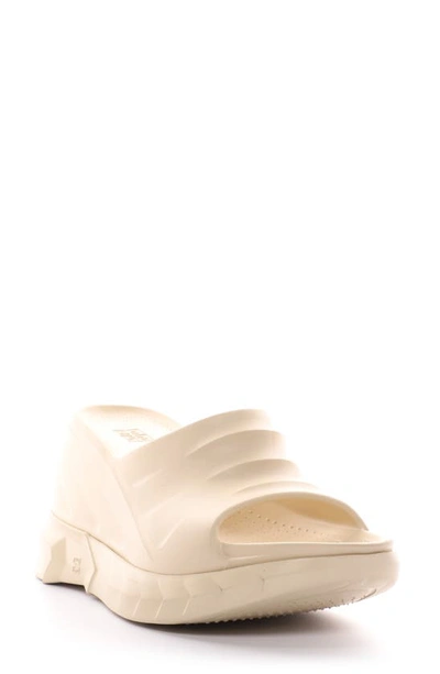 Shop Givenchy Marshmallow Wedge Slide Sandal