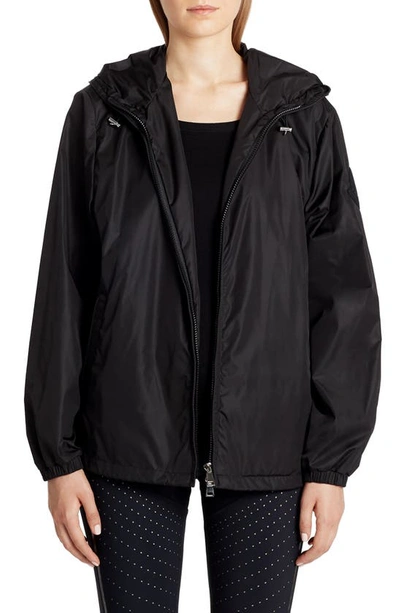 Shop Moncler Alexandrite Hooded Jacket In Black