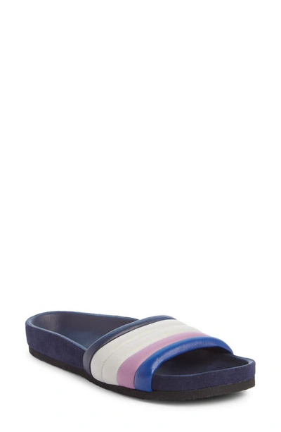 Shop Isabel Marant Hellea Slide Sandal In Electric Blue