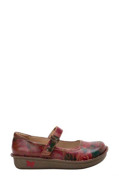 Shop Alegria Belle Mary Jane In Southwestern Romance Leather