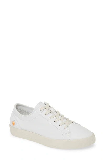 Shop Softinos By Fly London Fly London Sady Sneaker In White Smooth Leather
