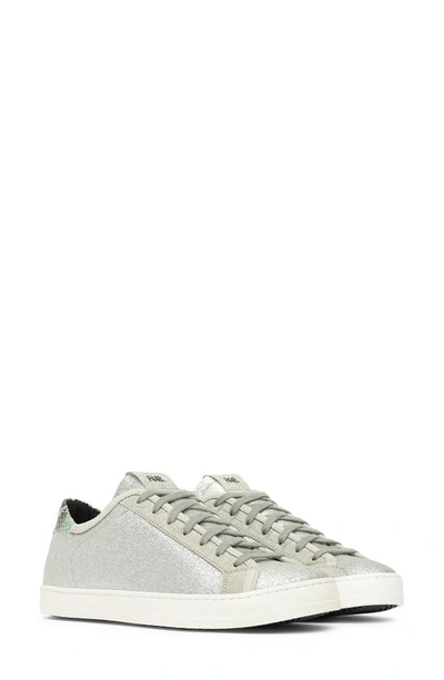 Shop P448 Johnny Sneaker In Glitter Ice