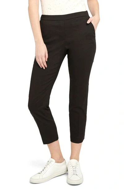 Shop Theory Pull-on Crop Pants In Black