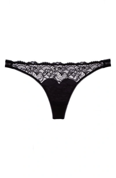 Shop Dita Von Teese Tryst G-string Thong In Black