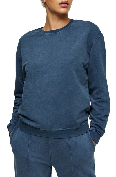 Topshop acid outlet wash sweatshirt