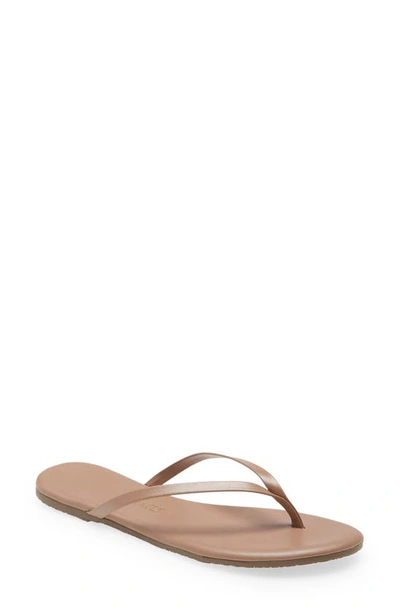 Shop Tkees Foundations Shimmer Flip Flop In Beach Bum