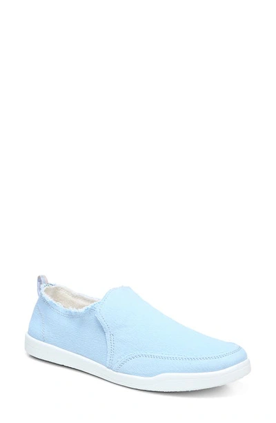 Shop Vionic Beach Collection Malibu Slip-on Sneaker In Bluebell Canvas