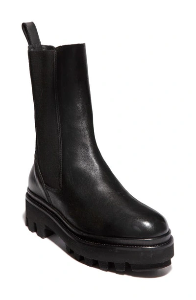 Shop Allsaints Billie Boot In Black Leather