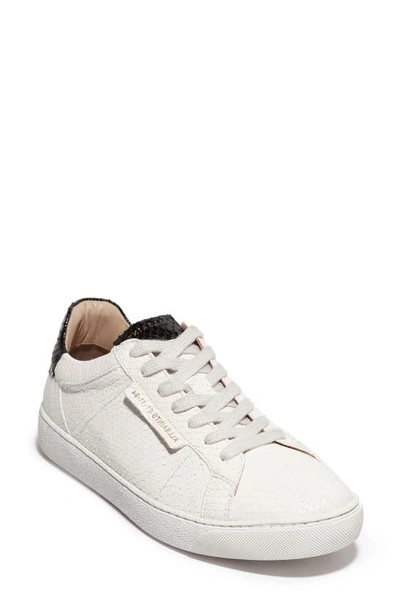 Shop Allsaints Low Top Sneaker In White Printed