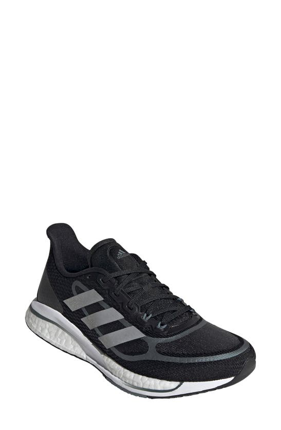 Adidas Originals Supernova Running Shoe In Core Black/ Silver/ Blue Oxide |  ModeSens