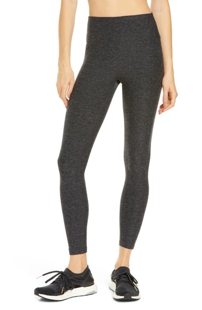 Shop Year Of Ours Yoga Leggings In Charcoal