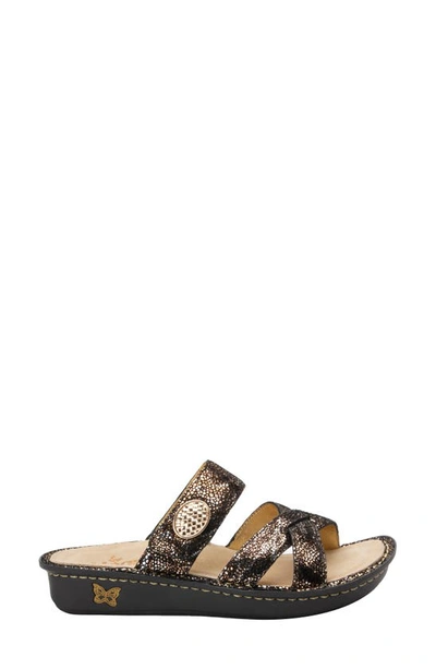 Shop Alegria Victoriah Slide Sandal In Exotic Leather