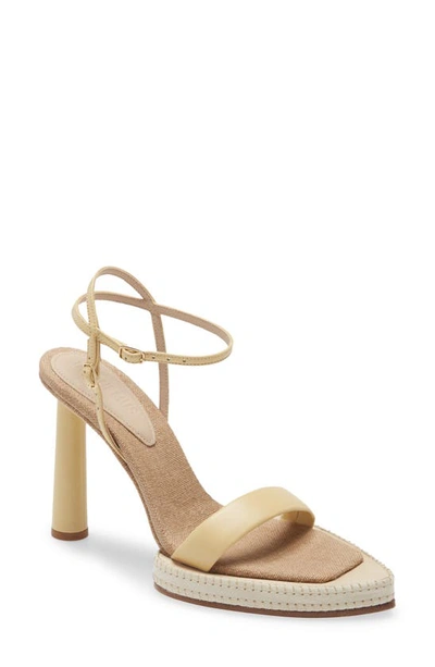 Shop Jacquemus Les Sandales Novio Ankle Strap Sandal