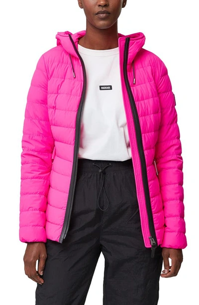 Shop Mackage Roselyn Water Repellent Lightweight Down Jacket In Fuchsia