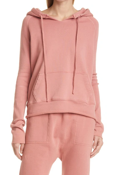 Shop Nili Lotan Janie Hoodie In Earth Rose