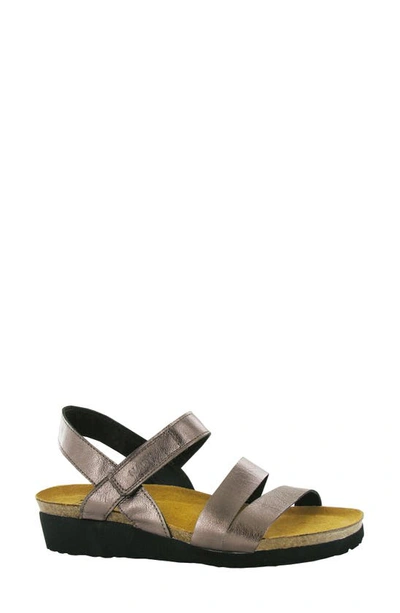 Shop Naot 'kayla' Sandal In Radiant Copper Leather