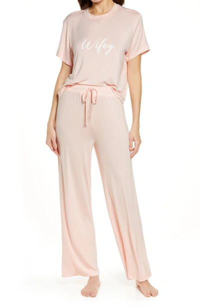 Shop Honeydew Intimates All American Pajamas In Promise Pink