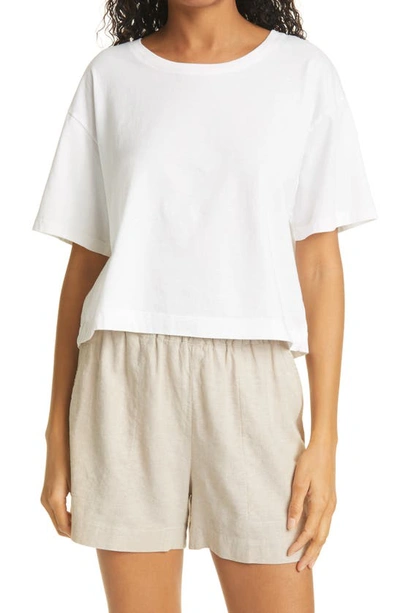 Shop Rails The Boxy Crew Crop Tee In White