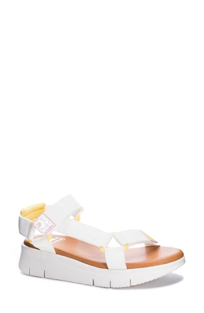 Shop Dirty Laundry Qwest Strappy Sandal In White