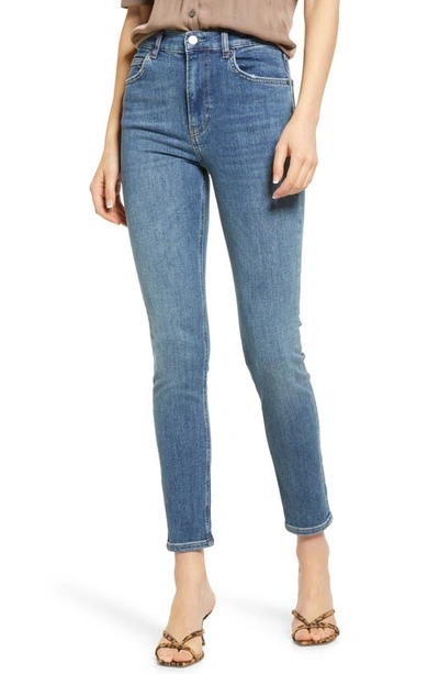 Shop Reformation Harper High & Skinny Jeans In Destin
