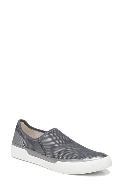 Shop 27 Edit Valda Slip-on Platform Sneaker In Silver Stretch