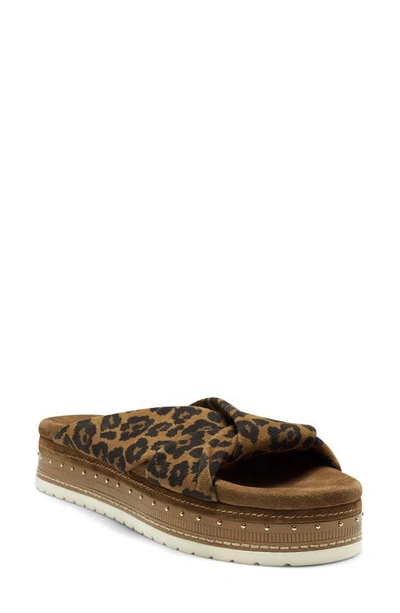 Shop Vince Camuto Rareden Platform Slide Sandal In Summer Natural