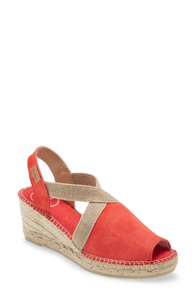 Shop Toni Pons Breda Sandal In Raspberry Canvas