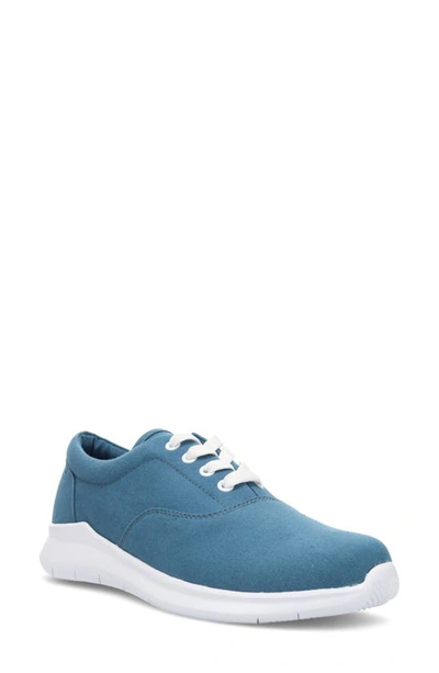 Shop Propét Flicker Sneaker In Blue Canvas