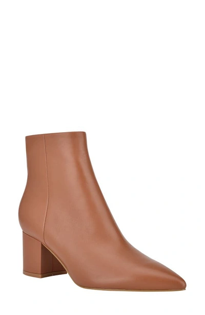 Shop Marc Fisher Ltd Jarli Bootie In New Luggage Leather
