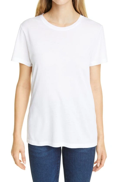 Shop Club Monaco Leary Crewneck T-shirt In White