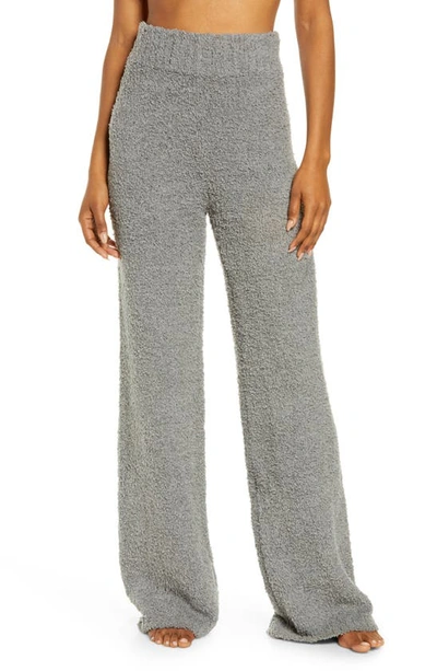 Shop Skims Cozy Knit Pants In Smoke