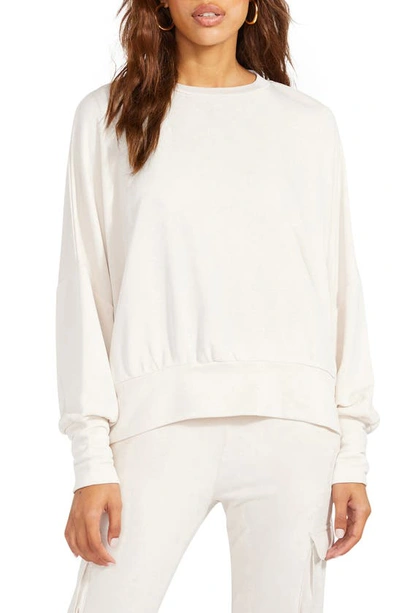 Shop Bb Dakota Big Idea Sweatshirt In Ivory