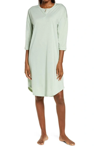 Shop Papinelle Unwind Nightgown In Mint