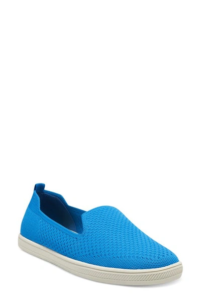 Shop Vince Camuto Cabreli Knit Slip-on Sneaker In Sport Blue