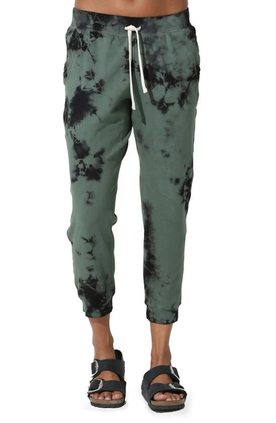 Shop Electric & Rose Abbot Kinney Pima Cotton Blend Joggers In Camo/onyx