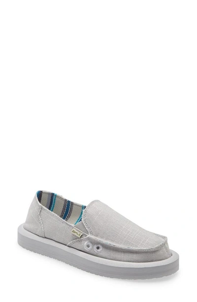 Shop Sanuk Donna Slip-on Sneaker In Grey