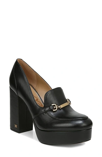 Shop Sam Edelman Aurelie Platform Loafer In Black