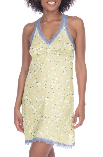 Shop Honeydew Intimates All American Chemise In Zest Ditsy