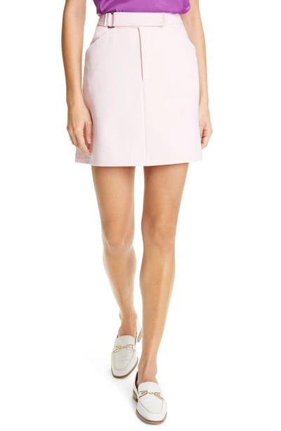 Shop Club Monaco Suiting Miniskirt In Pink