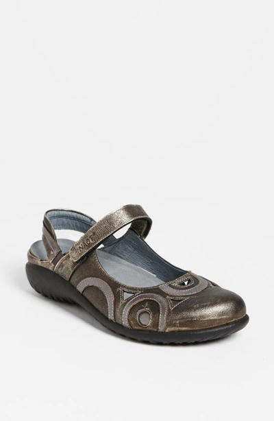 Shop Naot 'rongo' Slip-on In Silver Leather