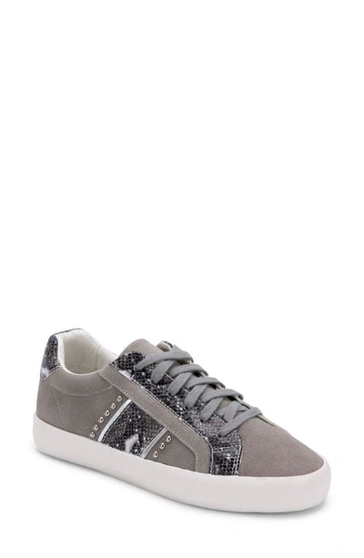 Shop Blondo Gavi Platform Sneaker In Grey Suede Multi